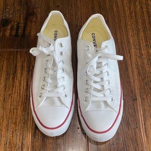 Converse All-Star Low top White sz 10